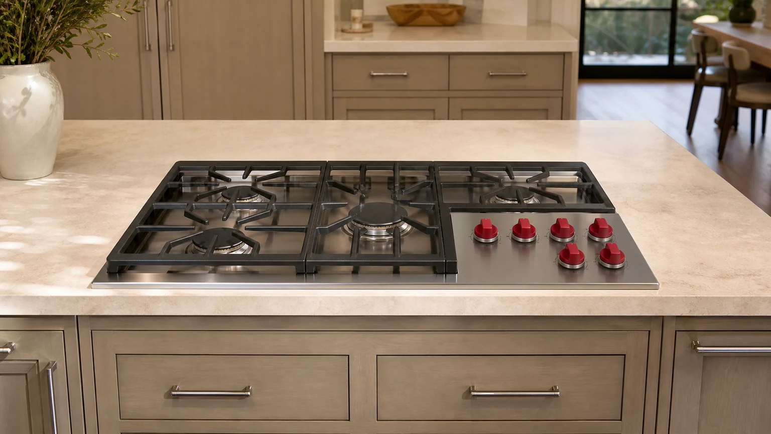 Luxury cooktop diagnostic visit in Sandy Springs