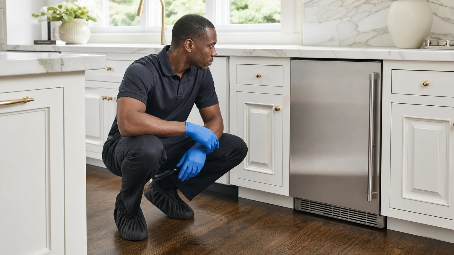 Undercounter ice maker diagnostic visit in Sandy Springs