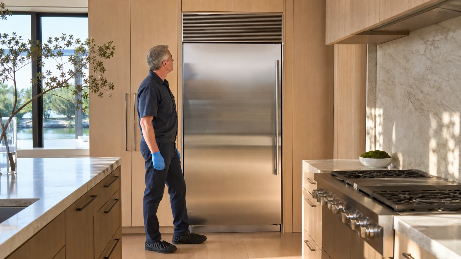Built-in refrigerator diagnostic visit in Sandy Springs